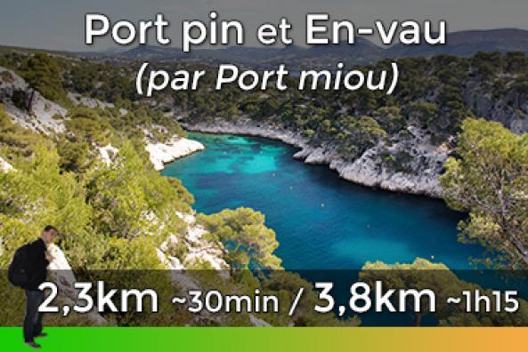 Hiking trail from Port Miou to Port pin and En-Vau